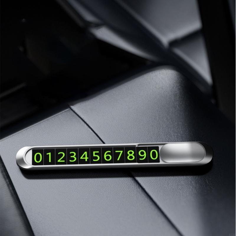 2025 New Phone Number Plate Car Temporary Parking Card Plate Phone Number Plate