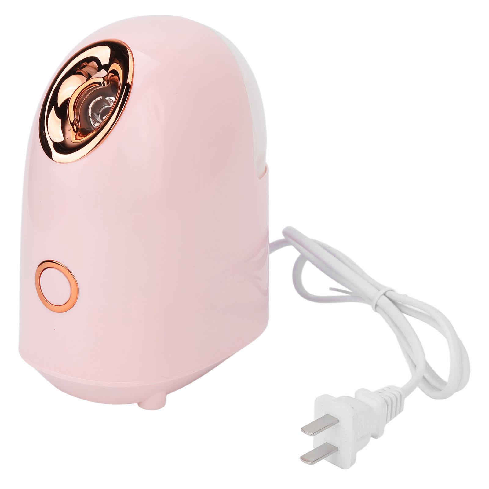 

Парогенератор для лица увлажняющий с резервуаром для воды 100 мл глубокая очистка мелкодисперсный туман портативный нано-ионный горячий CN PLUG