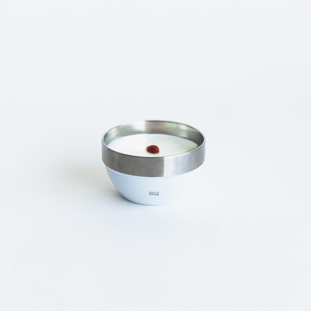 Thermo-Becher stapelbar SB23-32 Schale, 320ml, Weiß, Doppelwandig Vakuum-beständig