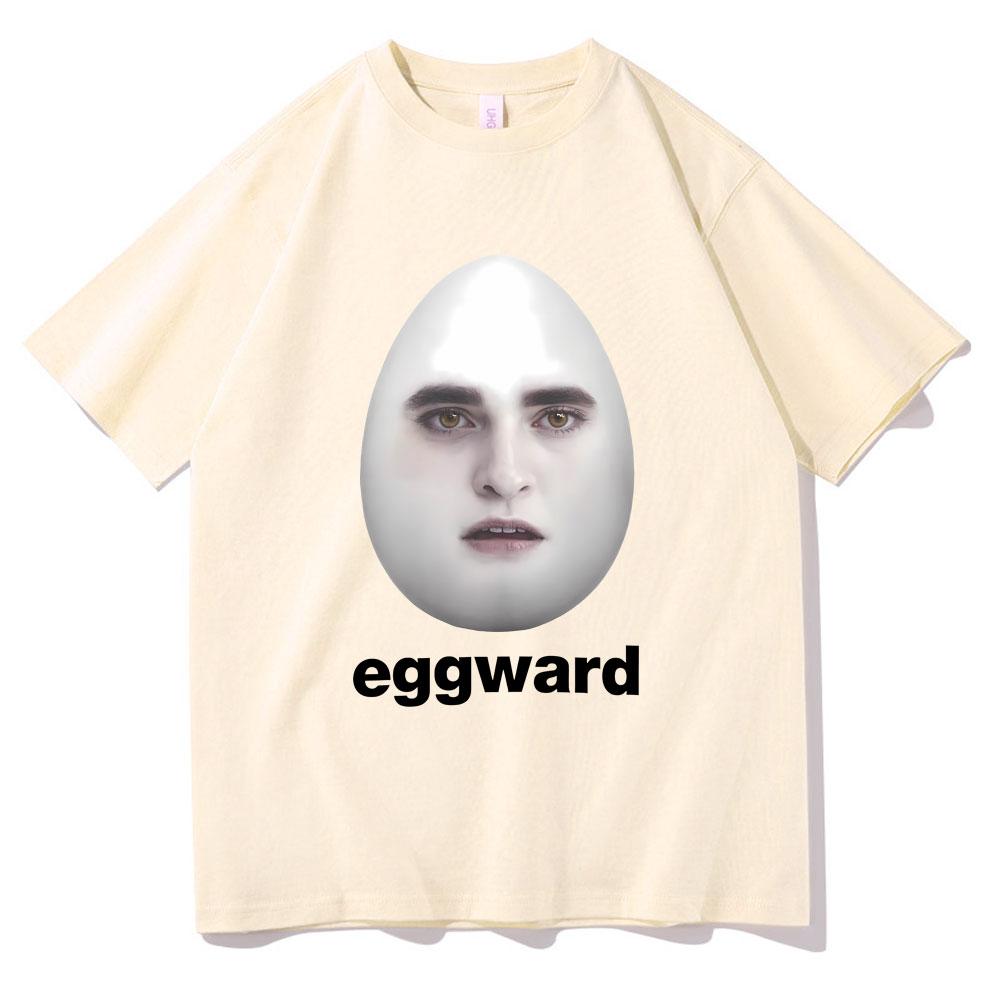 Twilight Edward Cullen Parody Humor Tshirt Robert Pattinson Funny Meme Short Sleeve Men Women Fahsion Oversized Streetwear Tees