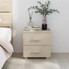 Day and Night - Day and Night HAMAR Bedside Table Solid Pine Honey Brown 40x35x44.5cm