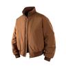 Men's American Style Cotton Flight Jacket: Thickened Autumn/Winter Warm Stand Collar Baseball Outerwear