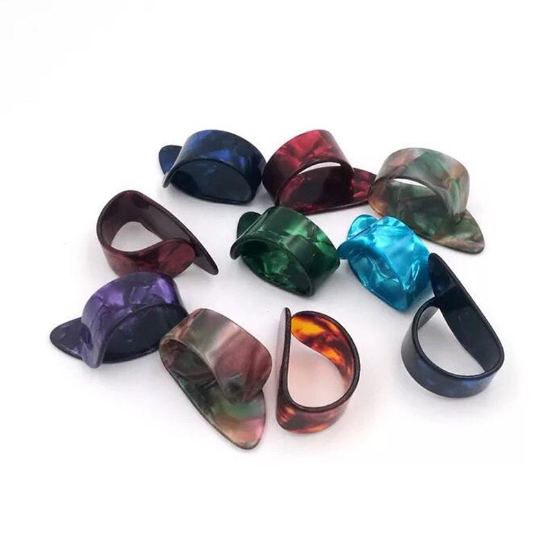 4/8Pcs Guitar Thumb Picks Finger Picks Replacement Instrument Playing Accessories For Ukulele Electric Guitar