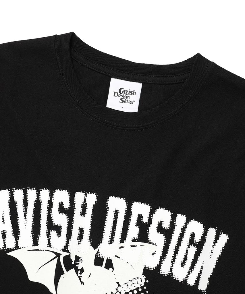 CAVISH Guitar Devil Ss Tee Black(Cv2Emut505A)