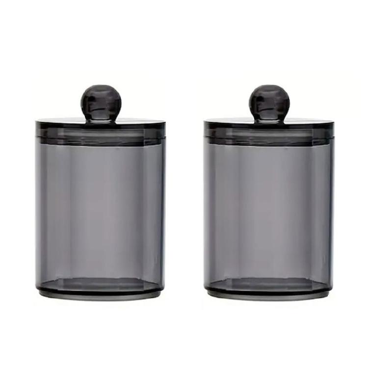 Unique Qtip Storage Container Plastic Storage Box Cotton Swab Holder Organizer