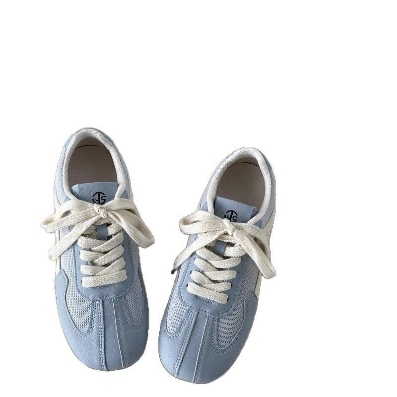 Original dopamine retro small lightning bread shoes spring new board shoes versatile casual white shoes