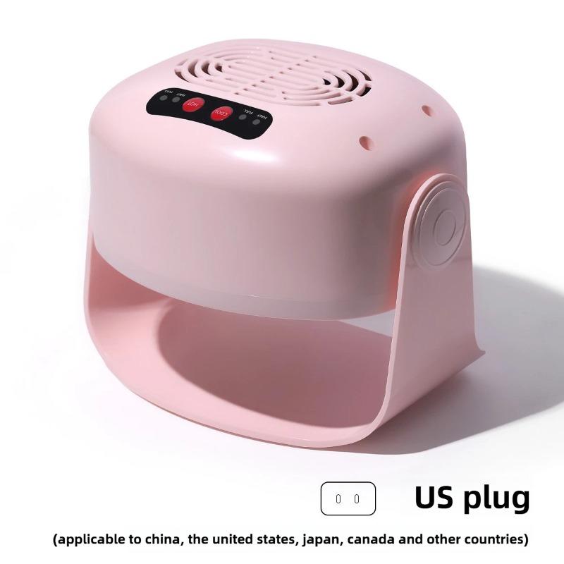 

180° Rotating Gel Nail Polish Dryer Dryer Machine, Hot Cold Blower for Quick Drying Nail Art, Portable Hand Foot Nail Care Tools