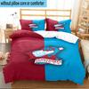 3PCS Scun-thorpe Football Crest Bedding Set,Including 1pc Duvet Cover And 2pcs Pillowcases Perfect for Bedroom, Dormitory, Fan Christmas gift