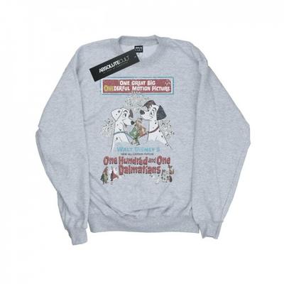 Girls 101 Dalmatians Retro Poster Sweatshirt