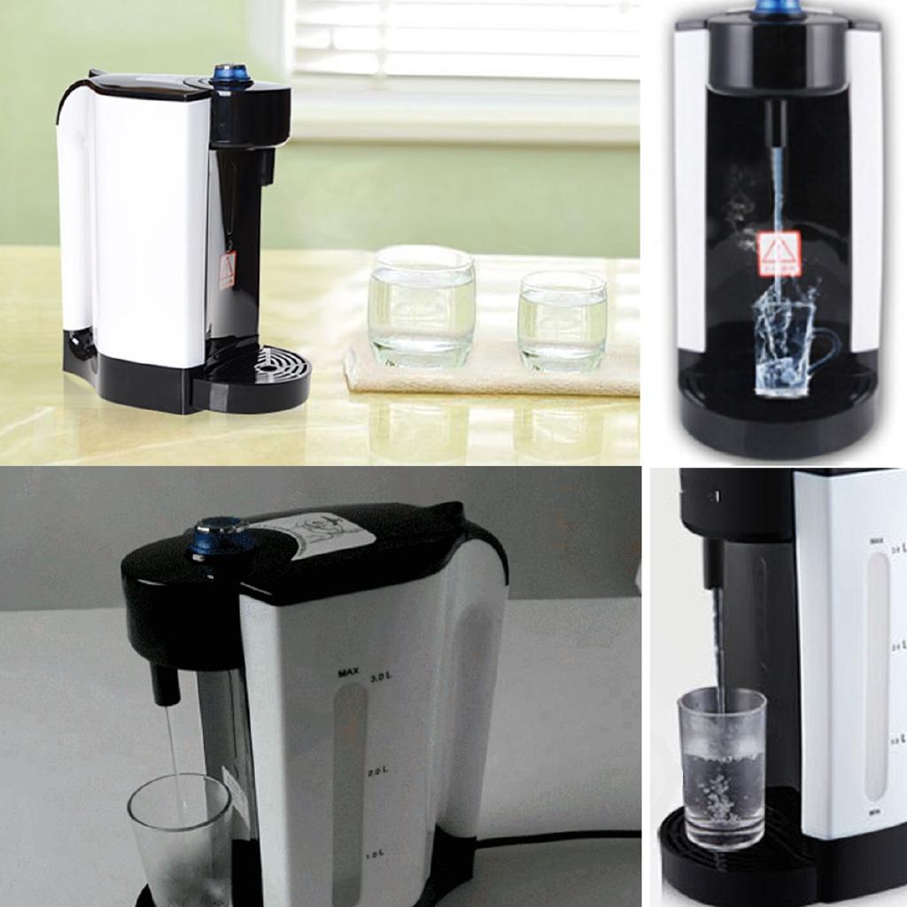 2000W 3L Electric Water Boiler Instant Heating Electric Kettle Water Dispenser Adjustable Temperature Coffee Tea Maker Office
