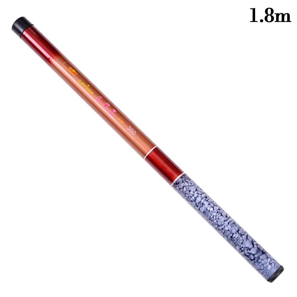 FRP Tragbare Angelruten Tackle Ultraleichte Teleskop-Angelrute Reise Bach See Handrute Karpfen Feeder