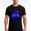 Wolf Moon TShirt Summer Casual Cotton Tee Oversized Streetwear Tops Vintage Graphic Print Loose Fit Short Sleeve