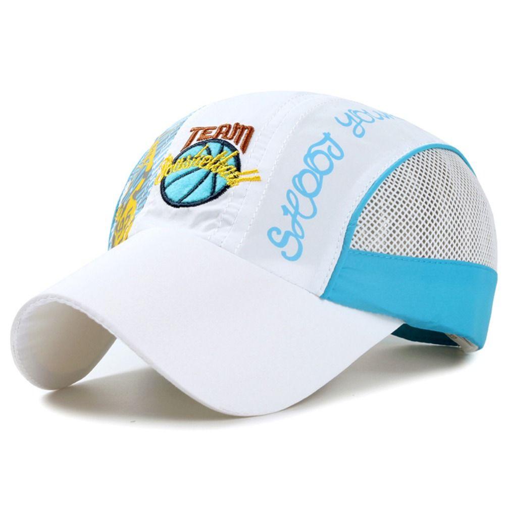 Anti-UV Kinder Baseballkappe Schnelltrocknende Laufmütze Modischer Sonnenhut Tennis