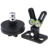 Fishing Rod Tool Epoxy Painting Adjustable Height 9.2-10.5Cm Fishing Pole Support 3 Jaw Chuck Axis Rotating Gluing Machine