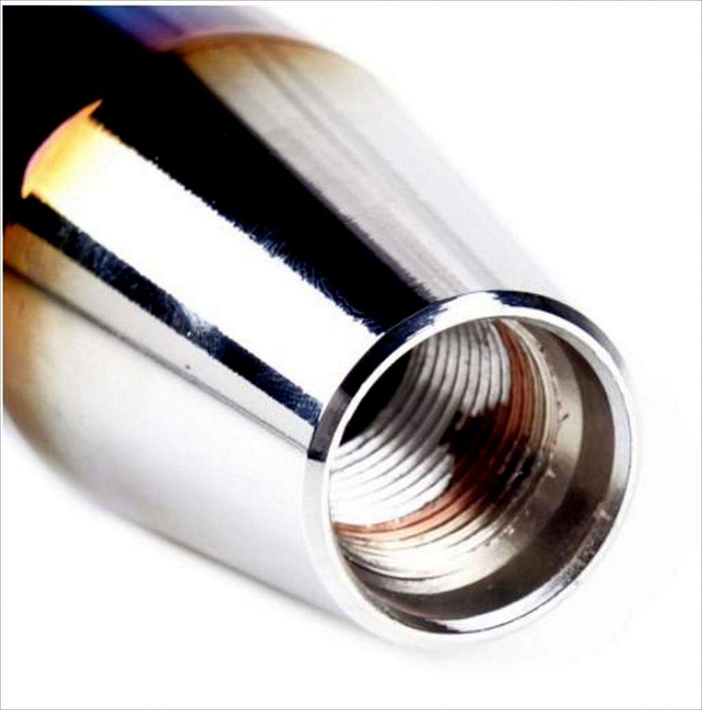 Moonwood Shift Lever Mt At Titanium Color 5.1 Inches (13 Cm) Aluminum Universal Shift