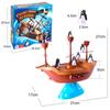 Penguin Pirate Ship Balance Game - Parent-Child Interactive Toy