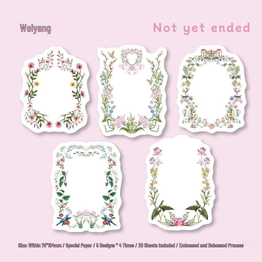 RetroStory Floral Bookmark & Card Craft Pack