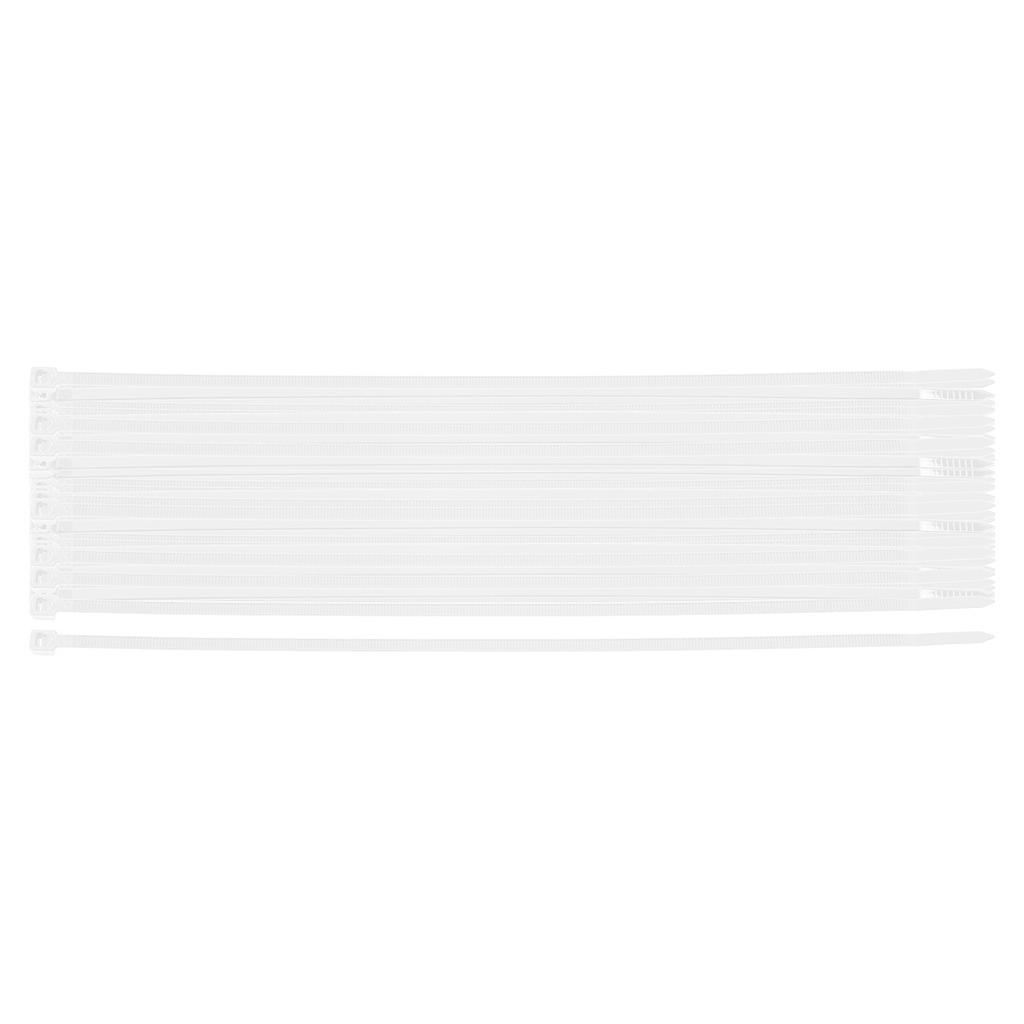 EXTREME cable ties 4.8 × 370 mm, white, 50 pcs.