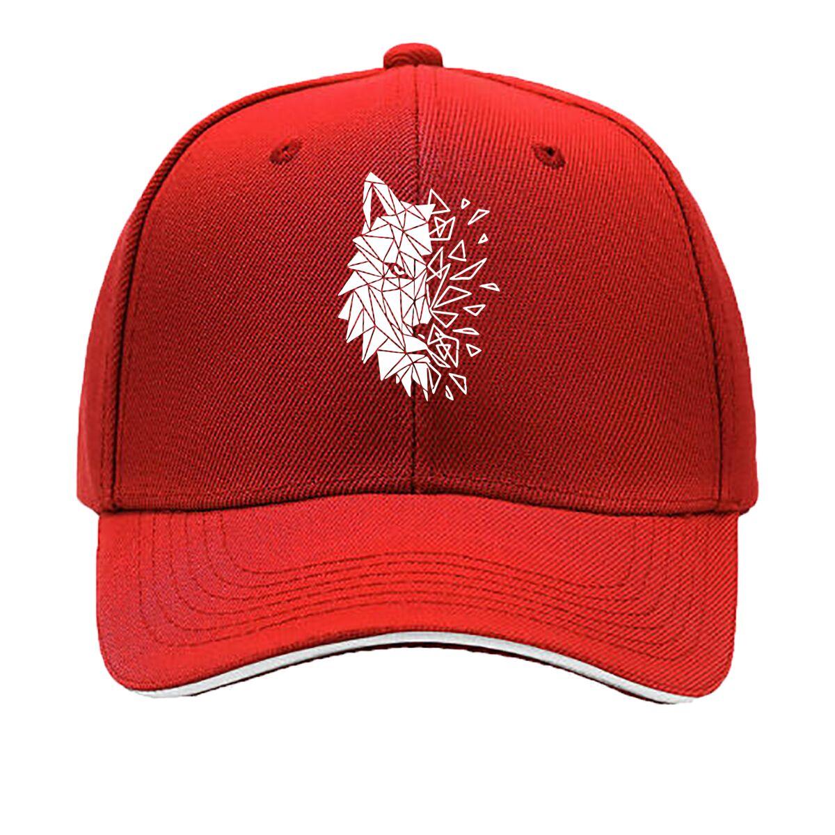 UnisexS Black Wolf Head Graphic Stylish Versatile Snapback Hat with Intricate Design Perfect for Sandwich Baseball Cap One Size