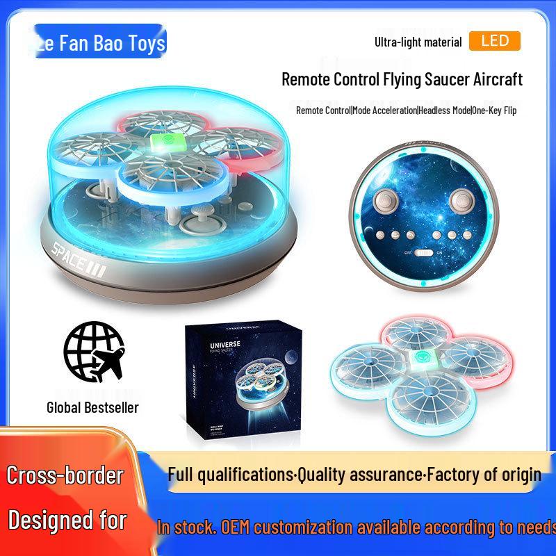 Trendy Remote Control UFO Drone Plane - Model 823: Flying Saucer Toy