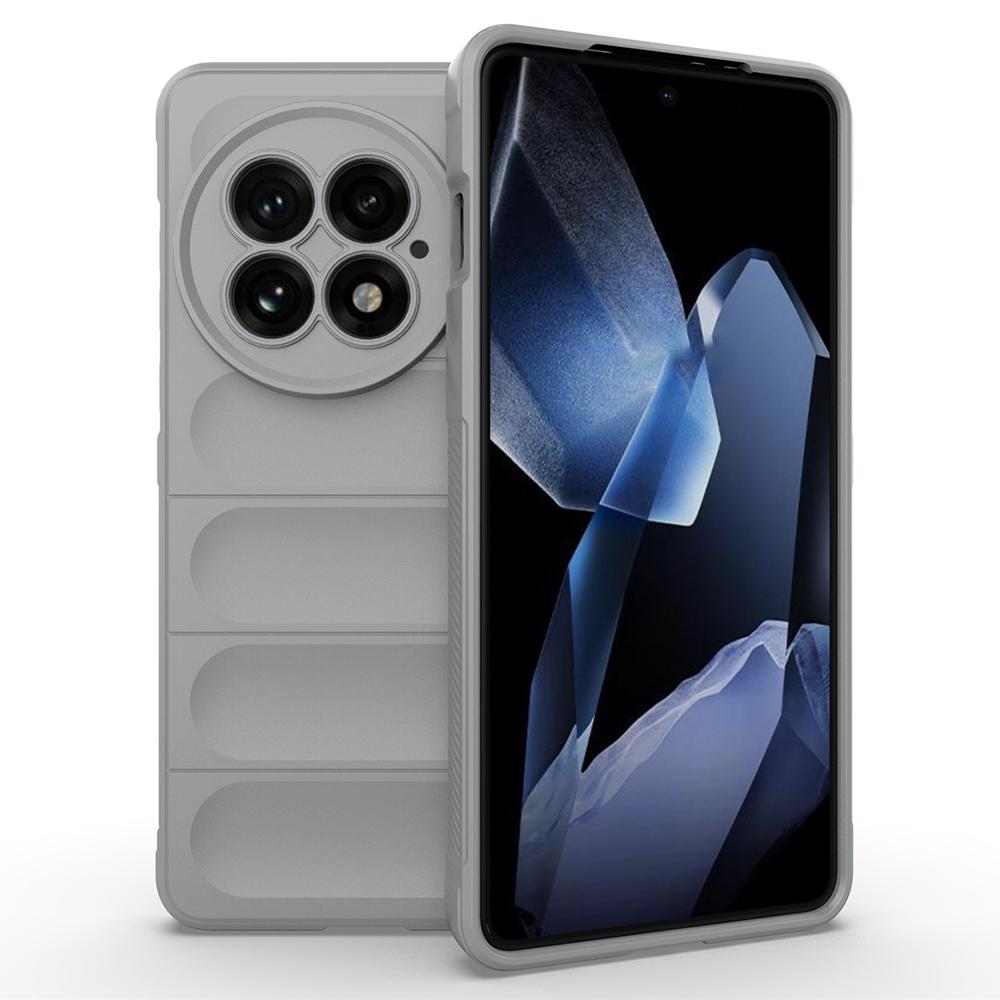 

Для OnePlus 13 Чехол Противоударный Мягкий ТПУ Прочная Задняя Крышка Телефона Light Grey