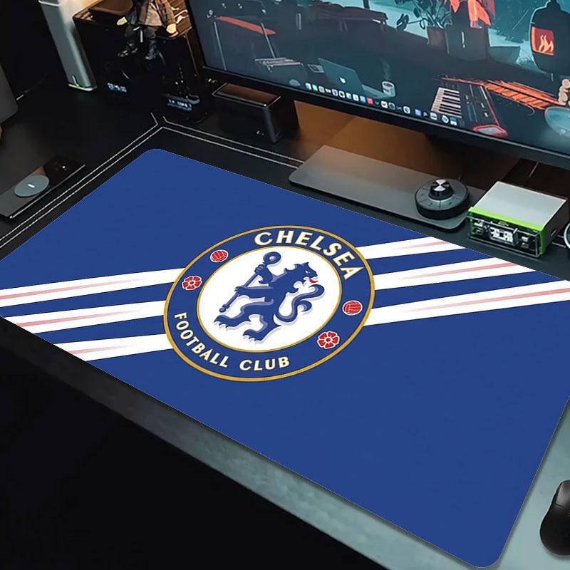 Chelsea F Large Size Mouse Pad Large Gaming Table Cushion Non-slip Laptop Tablet Big Mousepad XXL Mat Mini PC Playmat With Lock edge