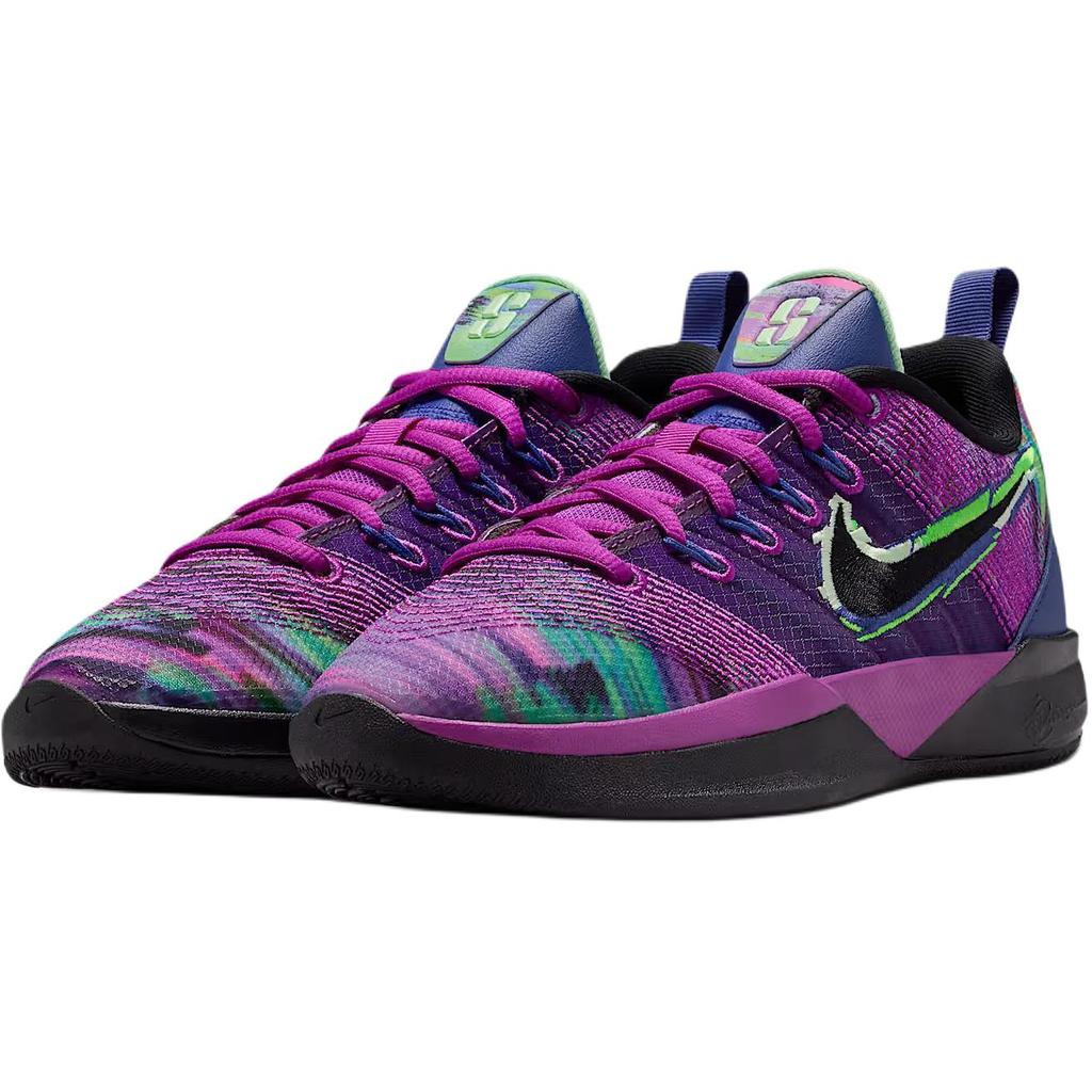 Nike Sabrina 3 Low Top Children's Basketball Shoes Bright Purple Black Unisex IB3090-500