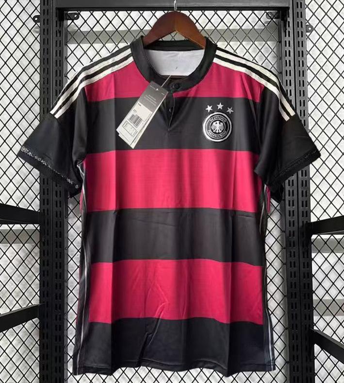 Club retro jersey home and away retro top nostalgic league Champions League version short sleeve Red Devils main Real Madrid