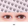 Kleberlose künstliche Wimpern Selbstklebende Wimpern 48 Stück