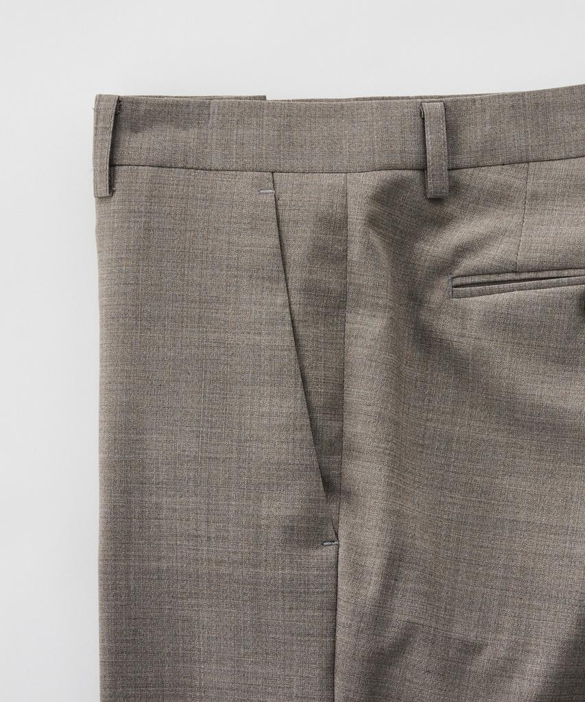 STCO Extra Fine Wool 51% Summer Suit Pants_Beige (Classic Fit)_Sslxb63Csd
