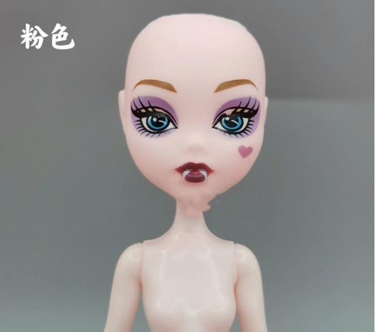 Monstering Replacement Body Catwalk Doll Heads Doll Toy Body Girl Dressing DIY Toy Parts Children Birthday Gift Toys