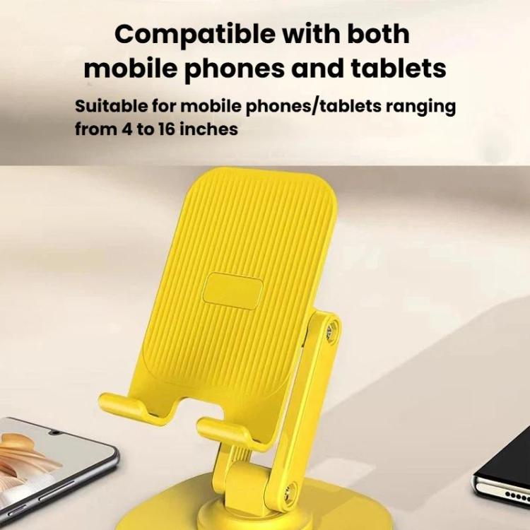 K69 2‑Pcs 360° Rotatable Aluminum‑Alloy Folding Stand Desktop Holder For Phone And Tablet Multi‑Angle Adjustable Bracket