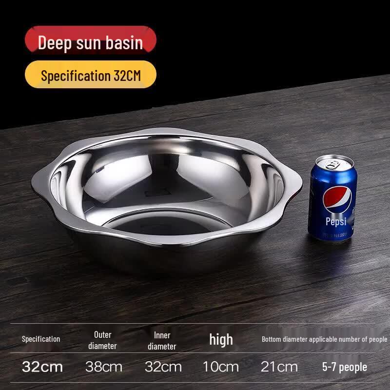 ZLIII Stainless Steel Octagonal Hot Pot