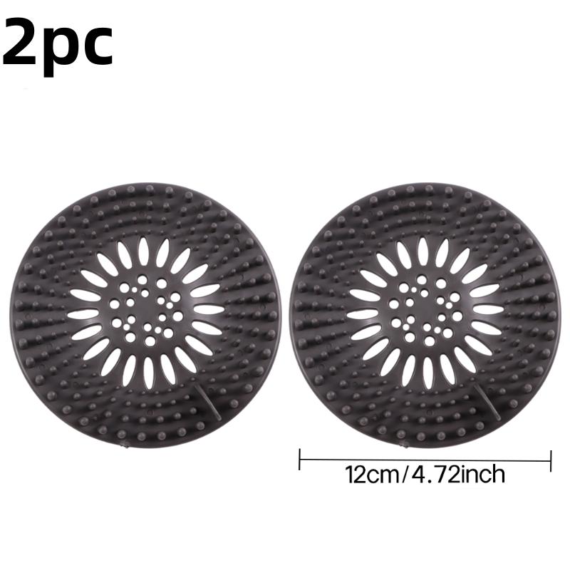 Hair Filter Sink Anti-Blocking Strainer Deodorant Silicone For Bathtub Shower Floor Kitchen Sink Strainer Hair Trap Tools