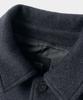 DIMITRI BLACK Essential Cashmere Balmacaan Coat_Charcoal