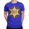 Wild West Sheriff Novelty 100 Cotton Tshirt Deputy Sheriff Office Decor Tees Tops For Unisex