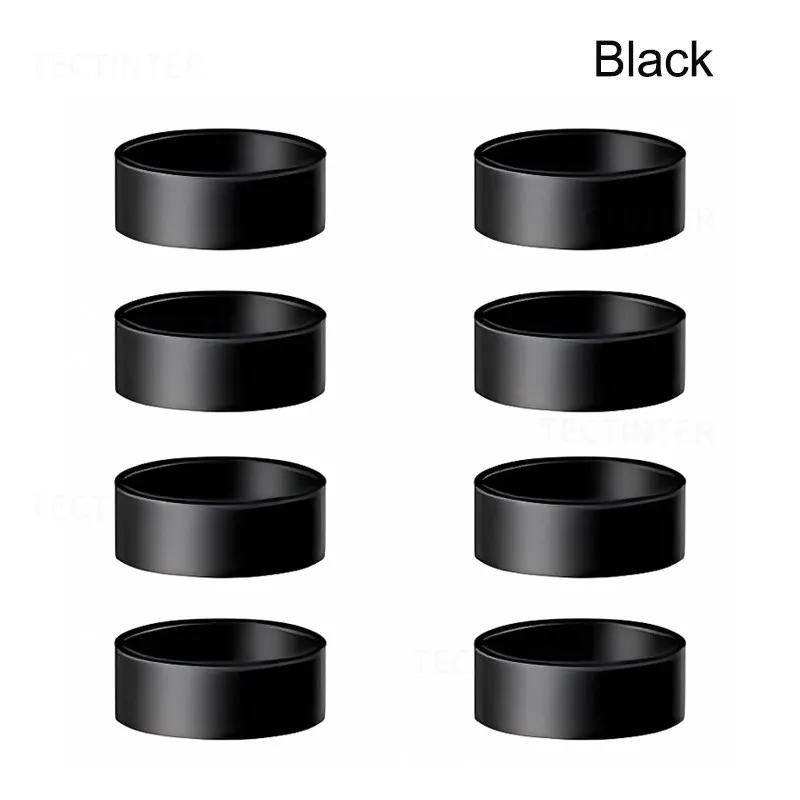 8pcs Silicone Joystick Caps for PS5/PS4/Steam Deck/ROG Ally - Elastic Protective Ring , Anti-Slip Grip & Dustproof Design