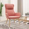 Day and Night - Day and Night Pink Velvet Relaxation Armchair