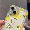 Summer Fruit Lemon Flower Clear Case for Xiaomi 14T 13T Pro Protective Cover for Xiaomi 14 13 12 11 Lite5G Mi 13T 12T Pro Cover