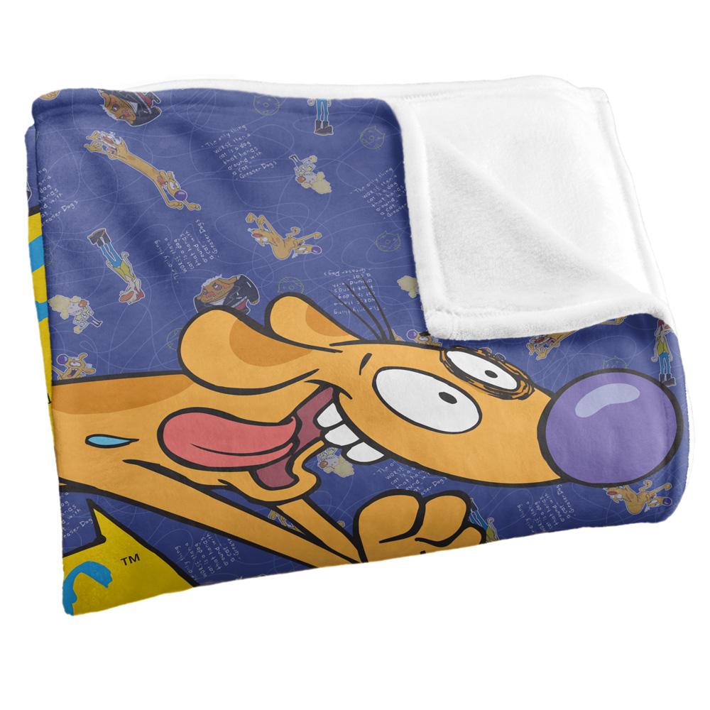 CatDog Silky Running Supersoft Blanket