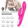 G Spot Couple Vibrator with Heating Function Clitoris G-spot Stimulation Waterproof Dildo with Vibrations Dual Motor Stimulator for Women Couple Fun