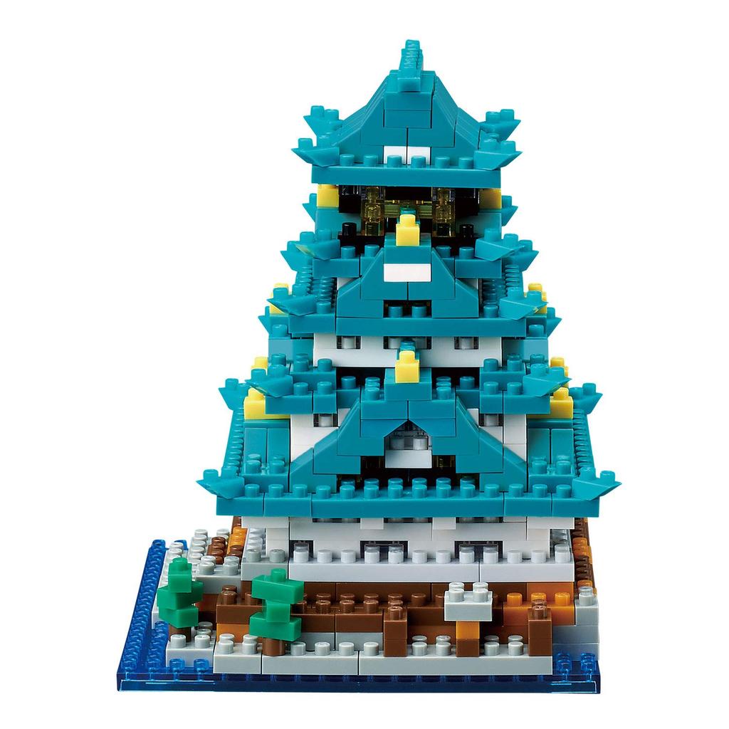 Nanoblock Osaka Castle Micro-sized Building Block Set 520pcs NBH_173 Kawada Japan