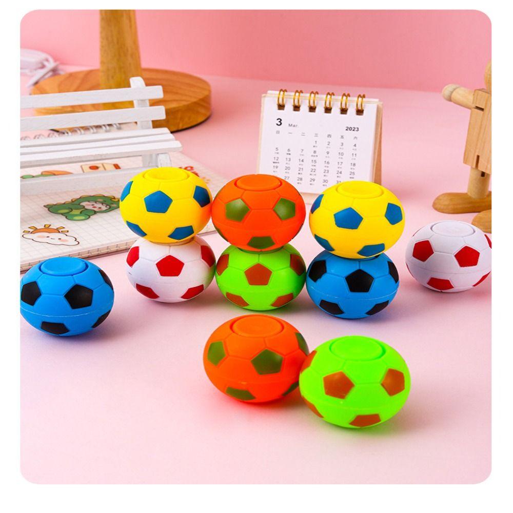 10PCS Mini Soccer Ball Toys Favors Mini Soccer Balls Soccer Fidget Spinners  Kids Toys