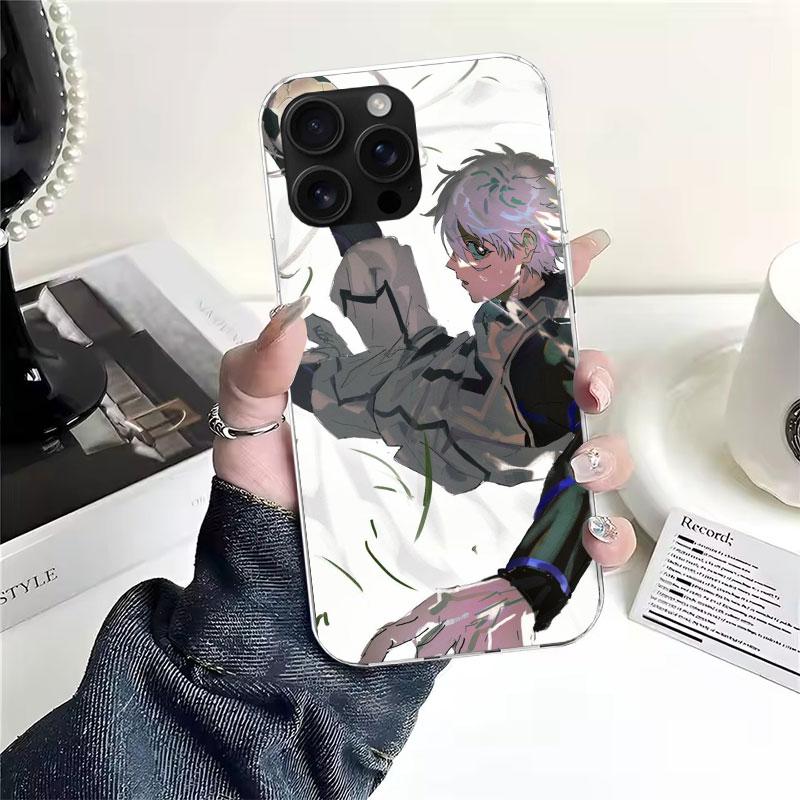 Blue Lock Nagi Seishiro Soft Phone Case For IPhone 11 17 Air 16E 16 Pro Max 15 + 14 Plus 13 Mini 12 Apple 7 SE 8 Fundas Coque 11