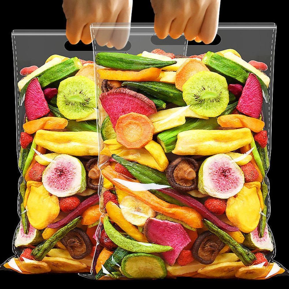 Freeze Dried Fruit Vegetable Crisps Mixed Snacks Natural Nutrient Rich No Additives Healthy On the Go