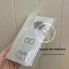 Jewelry & Hairpin Storage Album with High-Transparency PVC Flip Pages