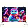 Party Backdrop Snowman Celebration Photo Booth Party Decor