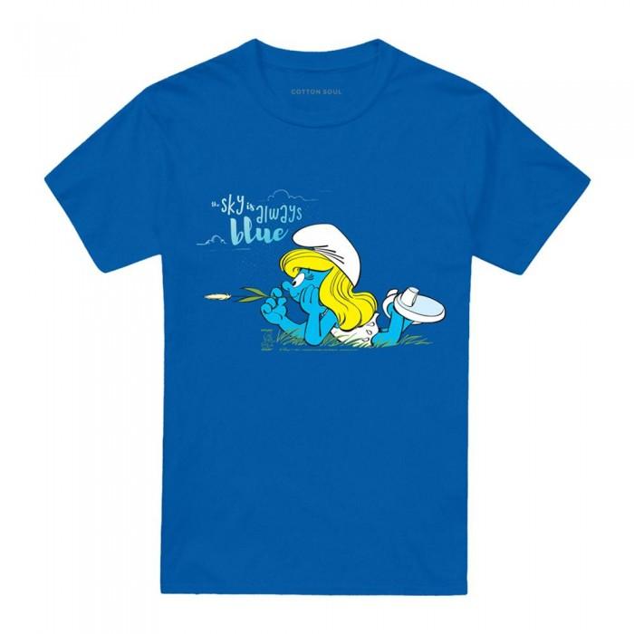 The Smurfs Unisex Adult The Sky Is Always Blue Smurfette T-Shirt