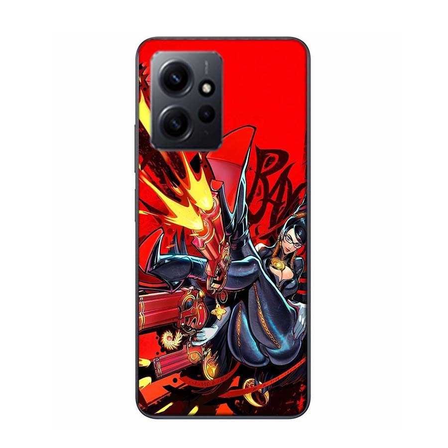 Funda de Teléfono Bayonetta Para Redmi 12 13C 12C 15C 9 10 10C Note 13 Pro Plus 14 15 Pro 9T 9C 9A TPU Funda Suave Transparente Carcasas para Móvil Shock
