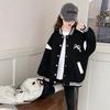 Girls' 2025 Casual Sport Baseball Jacket - Versatile Spring and Autumn Outerwear for Kids